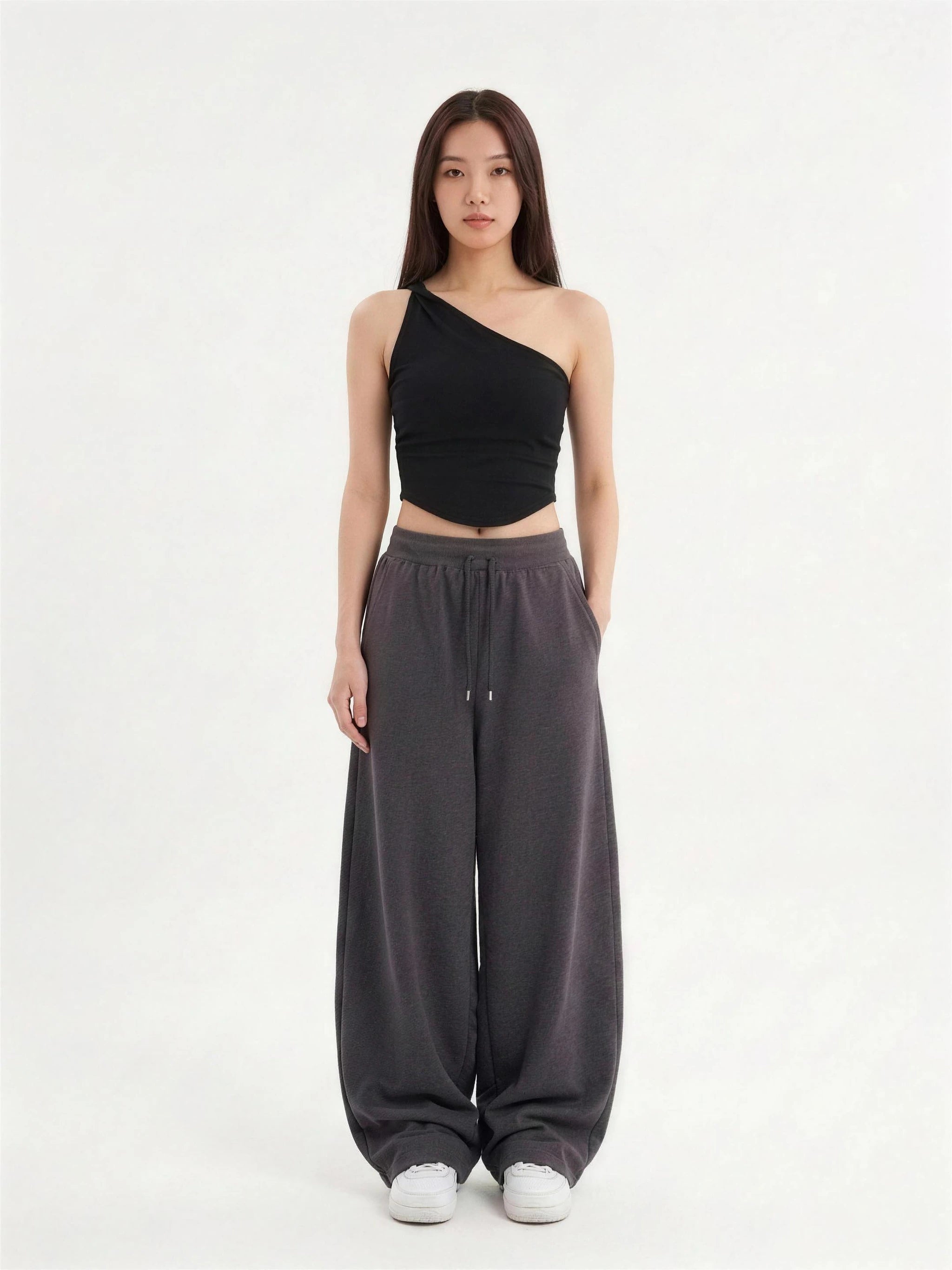 半夏扭結Bratop 黑 正面全身